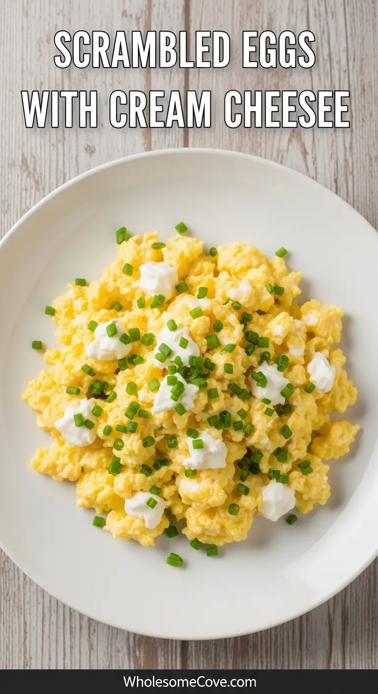 Scrambled Eggs with Cream Cheese Recipe
