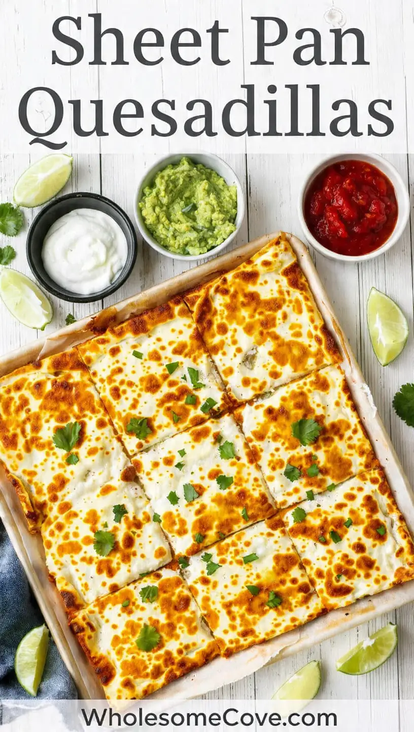 Sheet Pan Quesadilla Recipe
