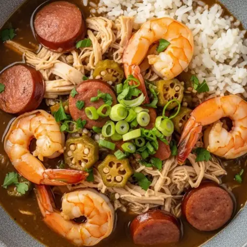 Shrimp and Chicken Gumbo Recipe