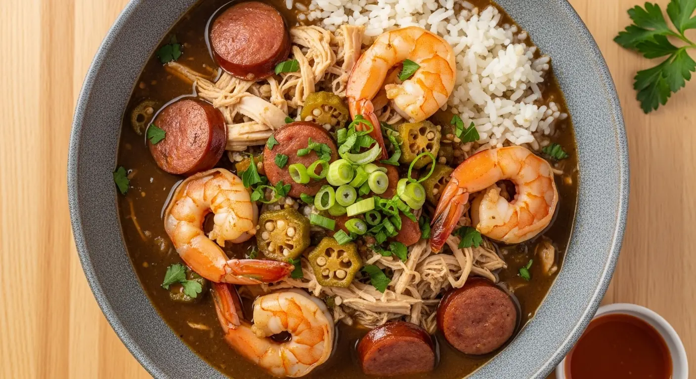 Shrimp and Chicken Gumbo Recipe