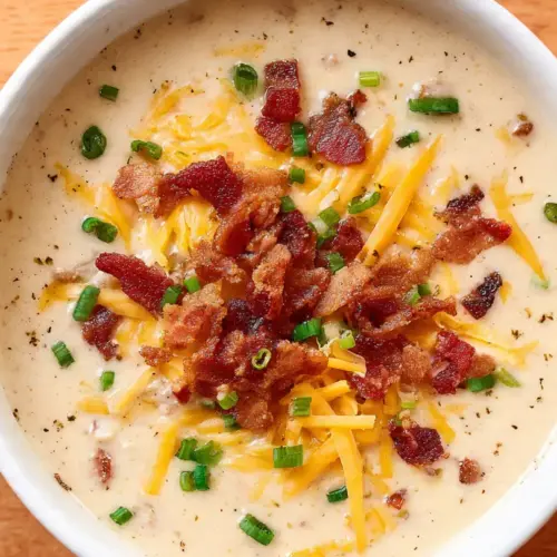 Slow Cooker Cheeseburger Soup Recipe