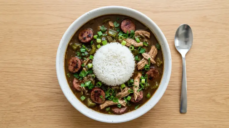 Slow Cooker Chicken and Sausage Gumbo Recipe