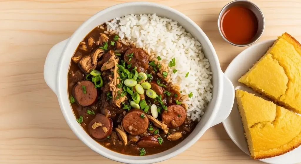 Slow Cooker Chicken and Sausage Gumbo Recipe
