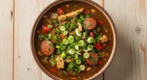 Slow Cooker Chicken and Sausage Gumbo Recipe