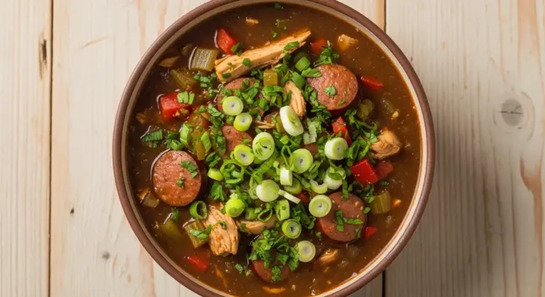Slow Cooker Chicken and Sausage Gumbo Recipe