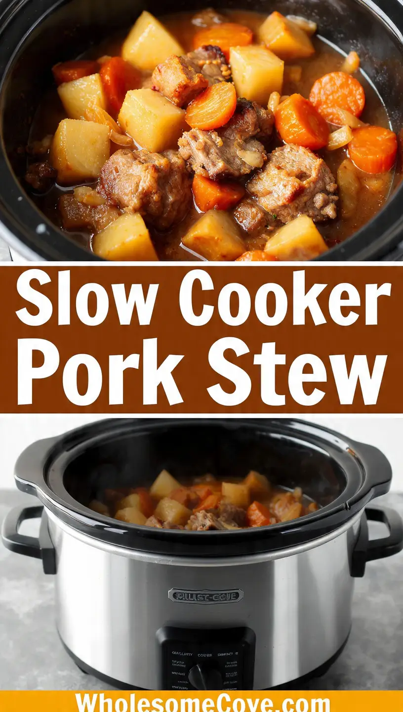 Slow Cooker Pork Stew Recipe