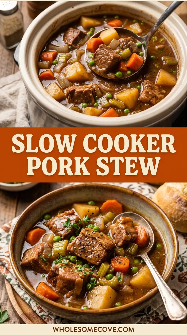 Slow Cooker Pork Stew Recipe