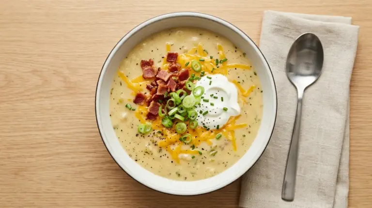 Slow Cooker Potato Soup Recipe