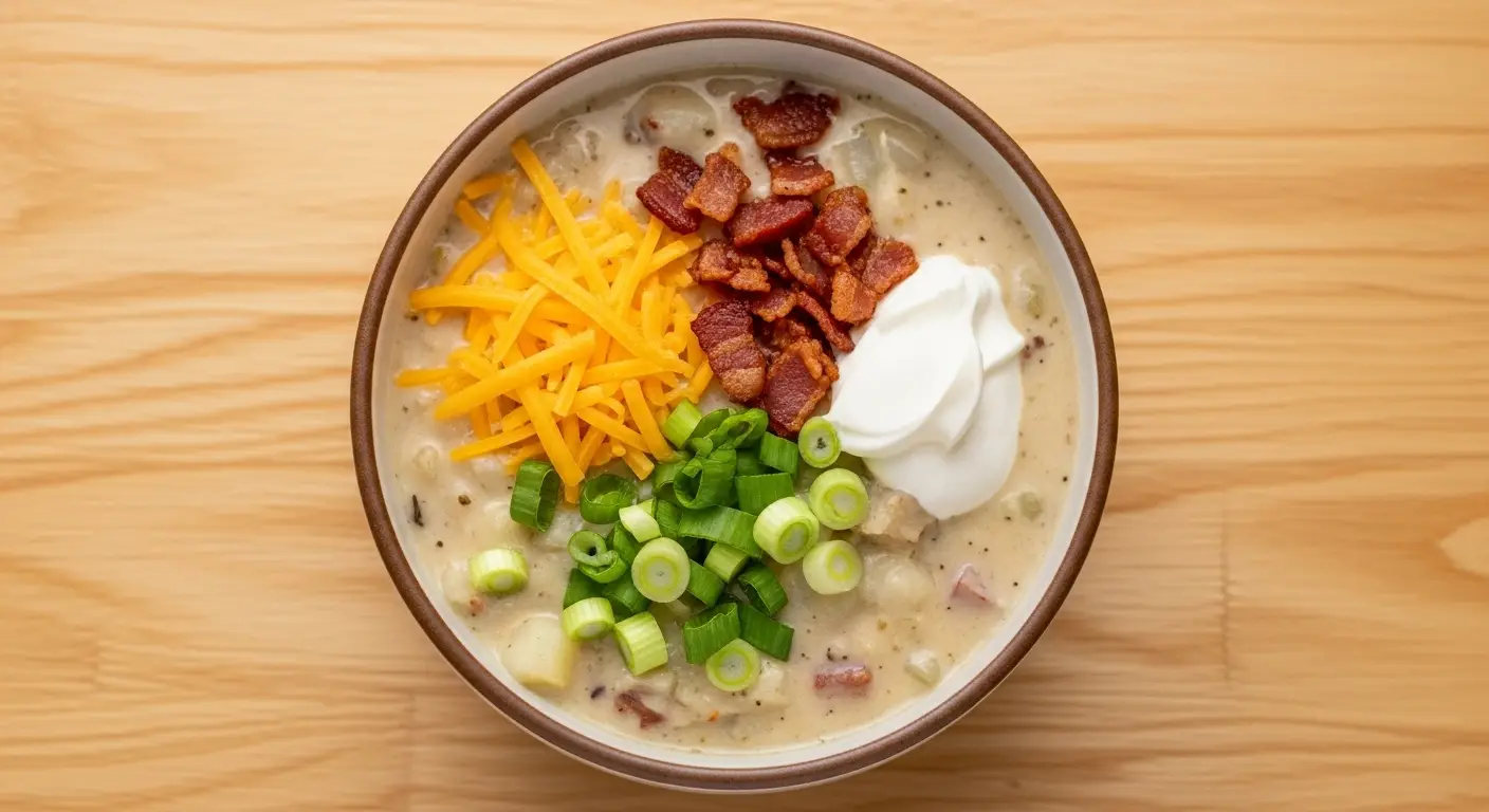 Slow Cooker Potato Soup Recipe