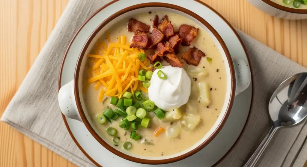 Slow Cooker Potato Soup Recipe