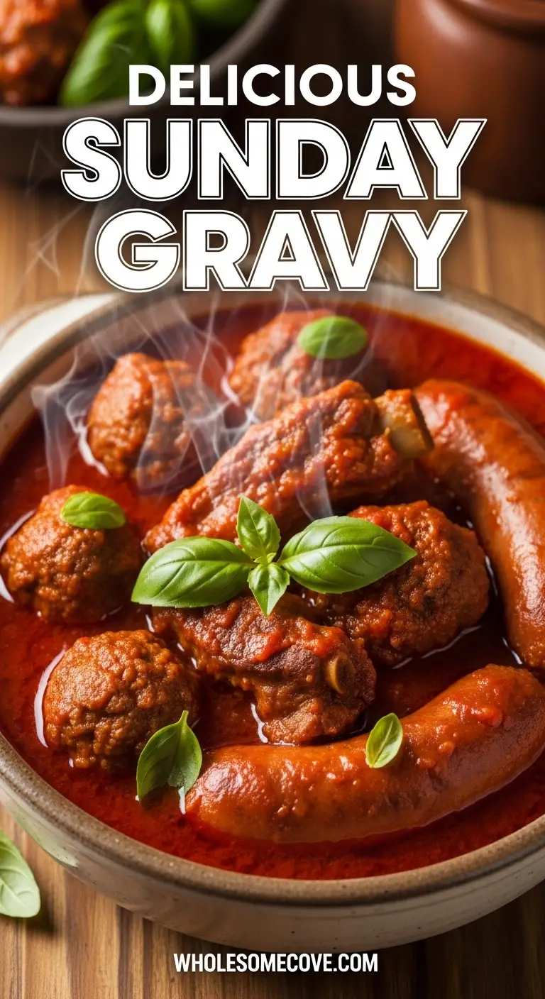 Sunday Gravy Recipe