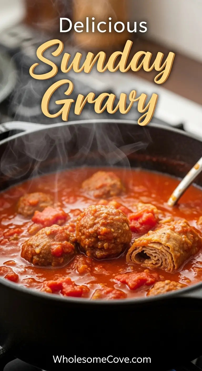Sunday Gravy Recipe