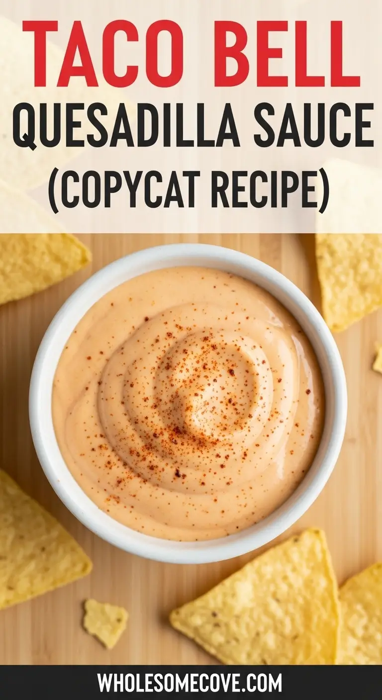 Taco Bell Quesadilla Sauce Recipe (Copycat)