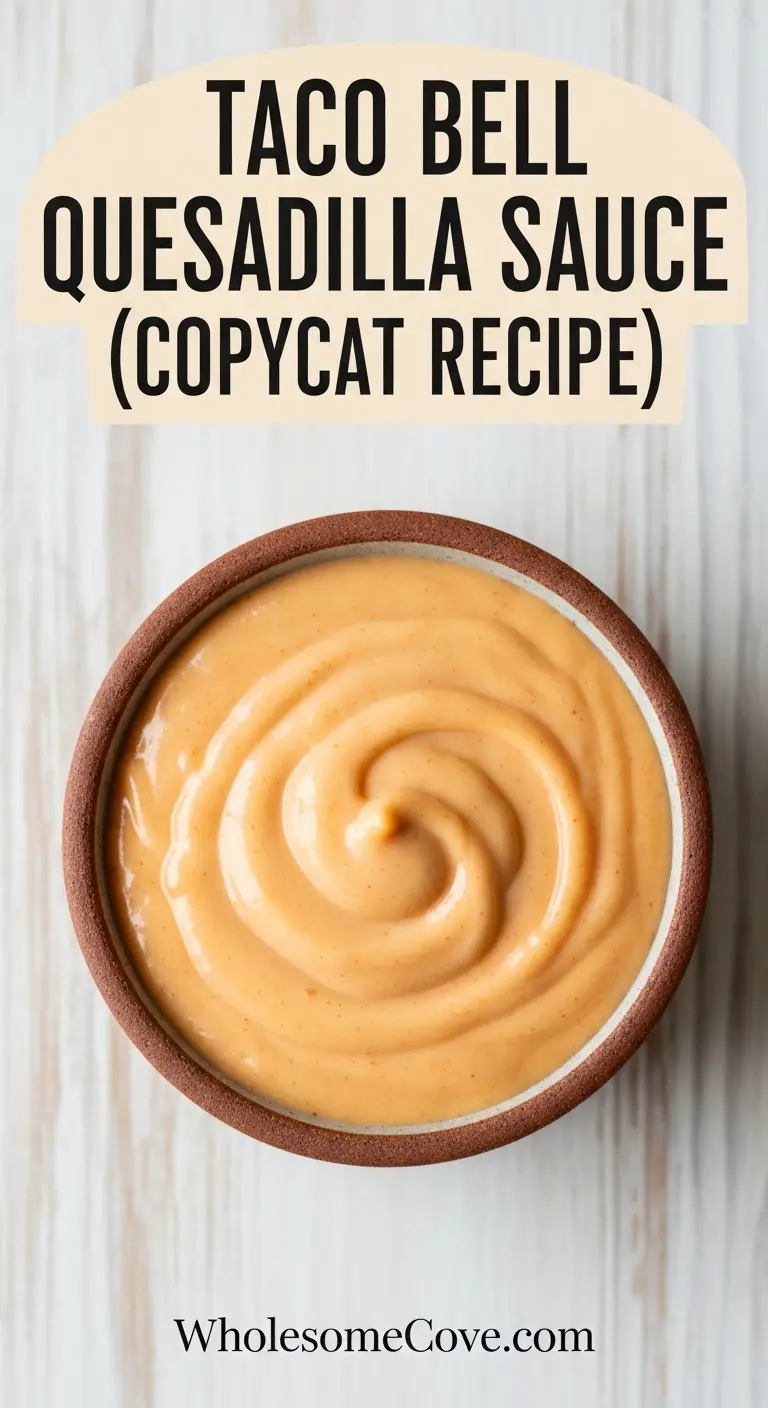 Taco Bell Quesadilla Sauce Recipe (Copycat)