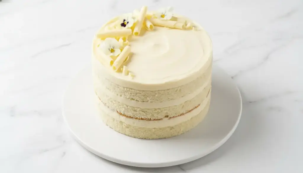 White Velvet Cake Recipe