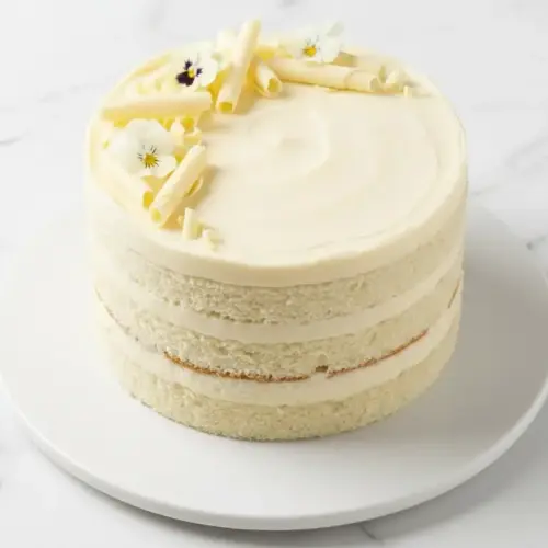 White Velvet Cake Recipe
