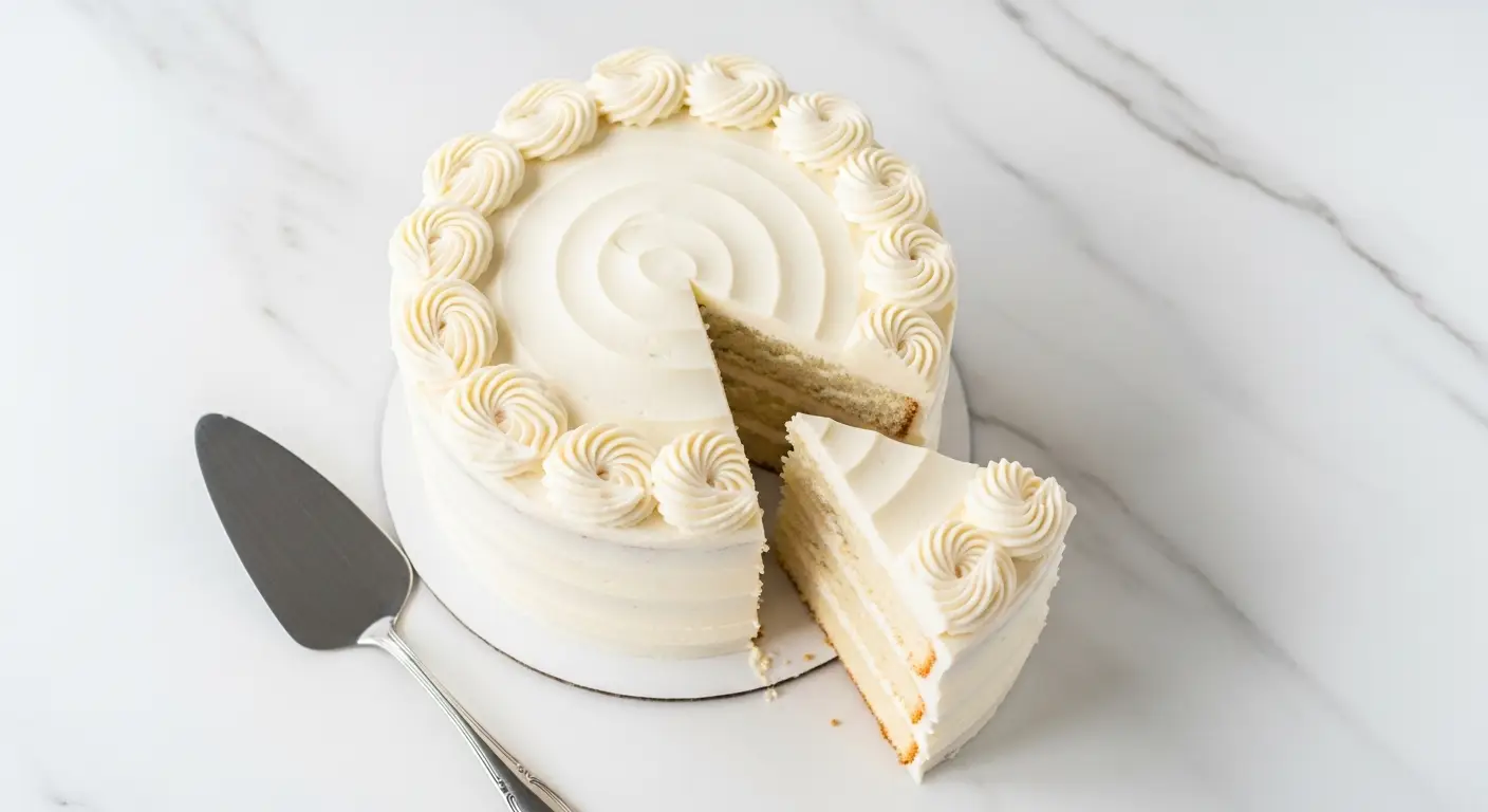 White Velvet Cake Recipe