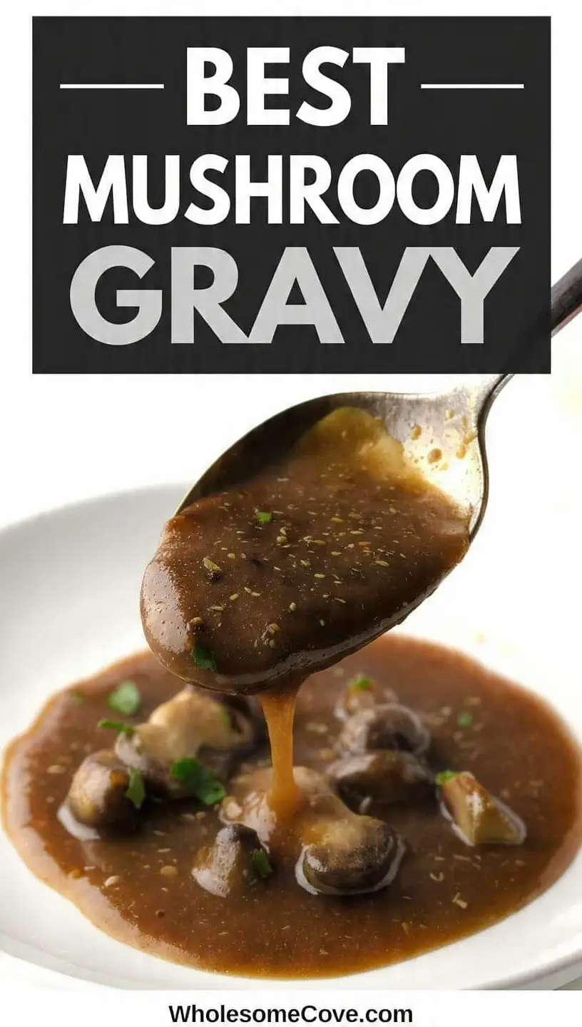 Homemade Mushroom Gravy Recipe