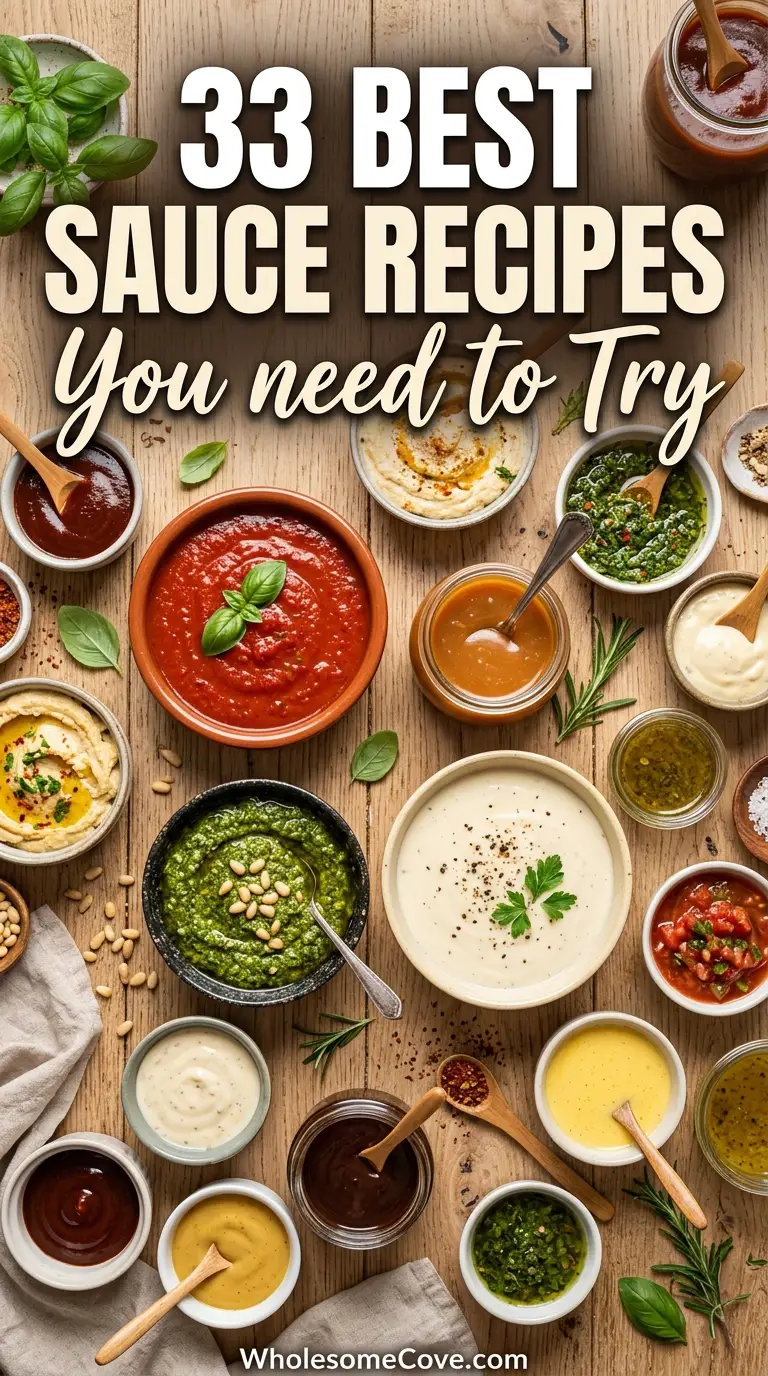 33 Best Sauce Recipes You Need To Try