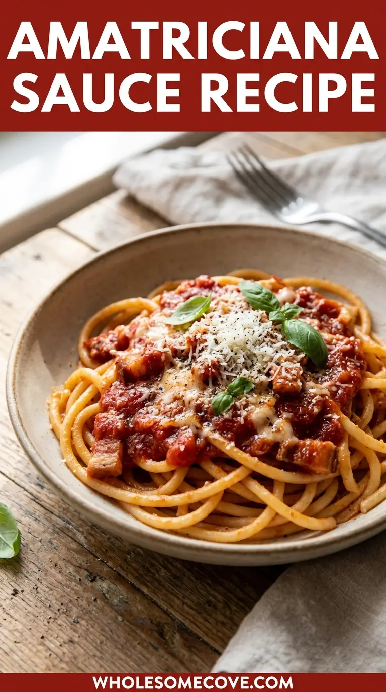 Amatriciana Sauce Recipe