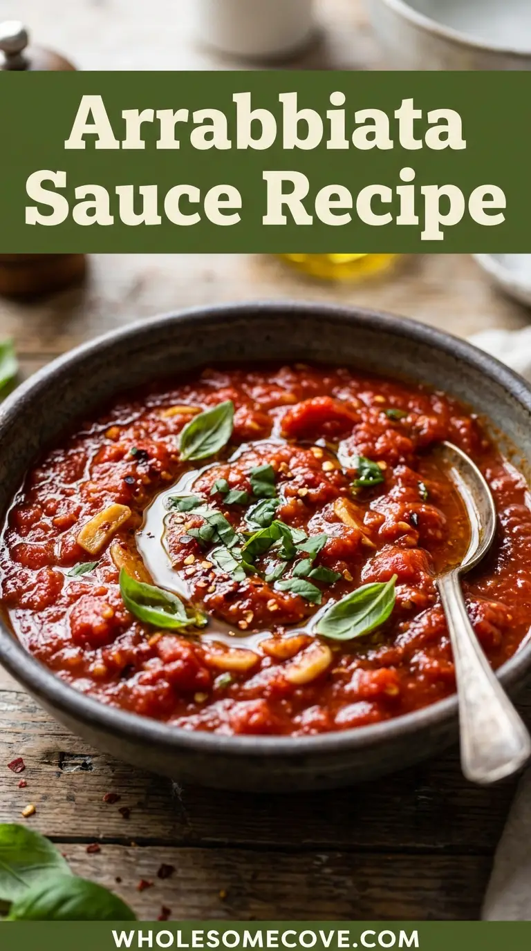 Arrabbiata Sauce Recipe