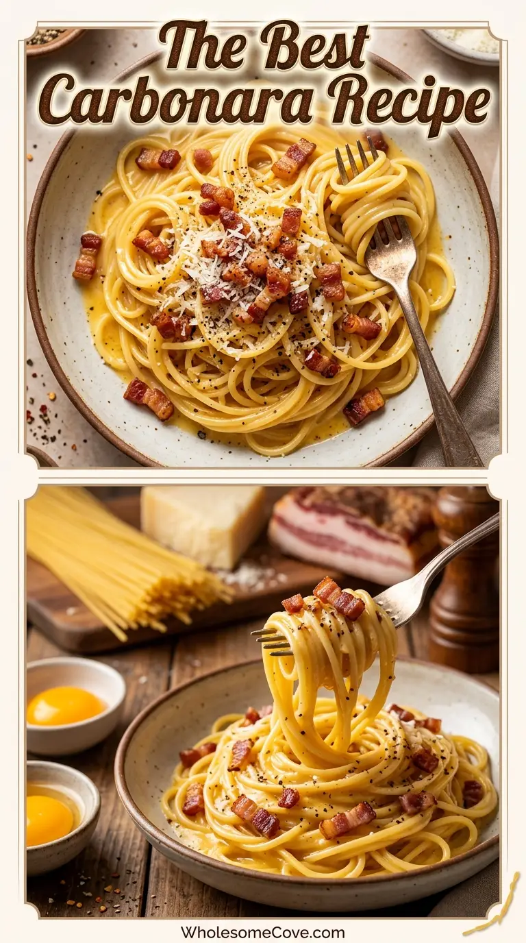 Authentic Carbonara Recipe