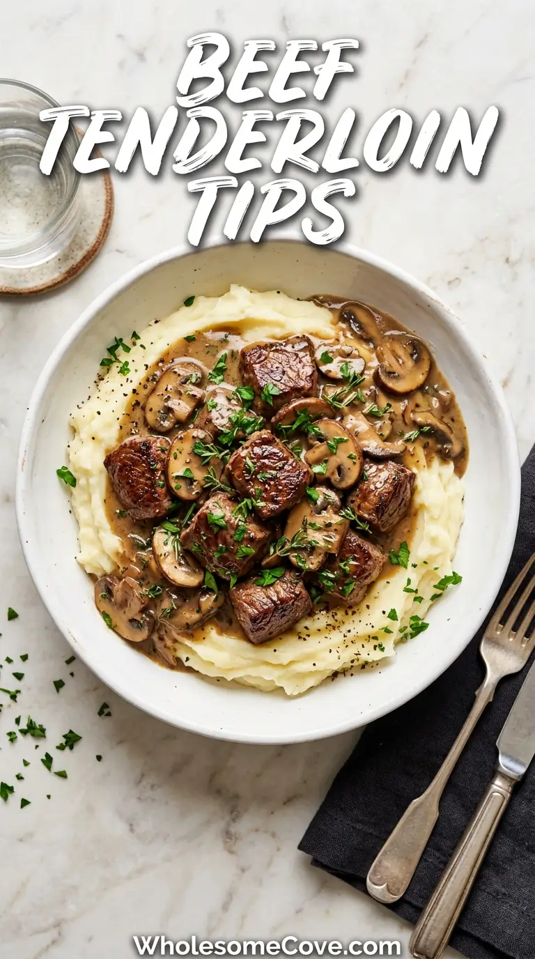 Beef Tenderloin Tips Recipe