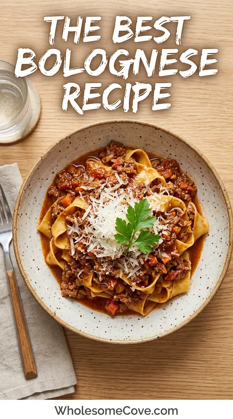 Bolognese Recipe
