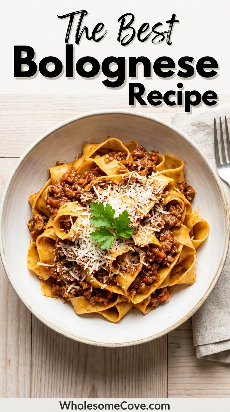 Bolognese Recipe