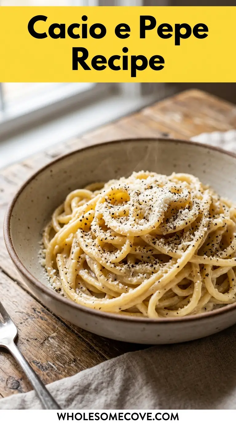 Cacio e Pepe Recipe