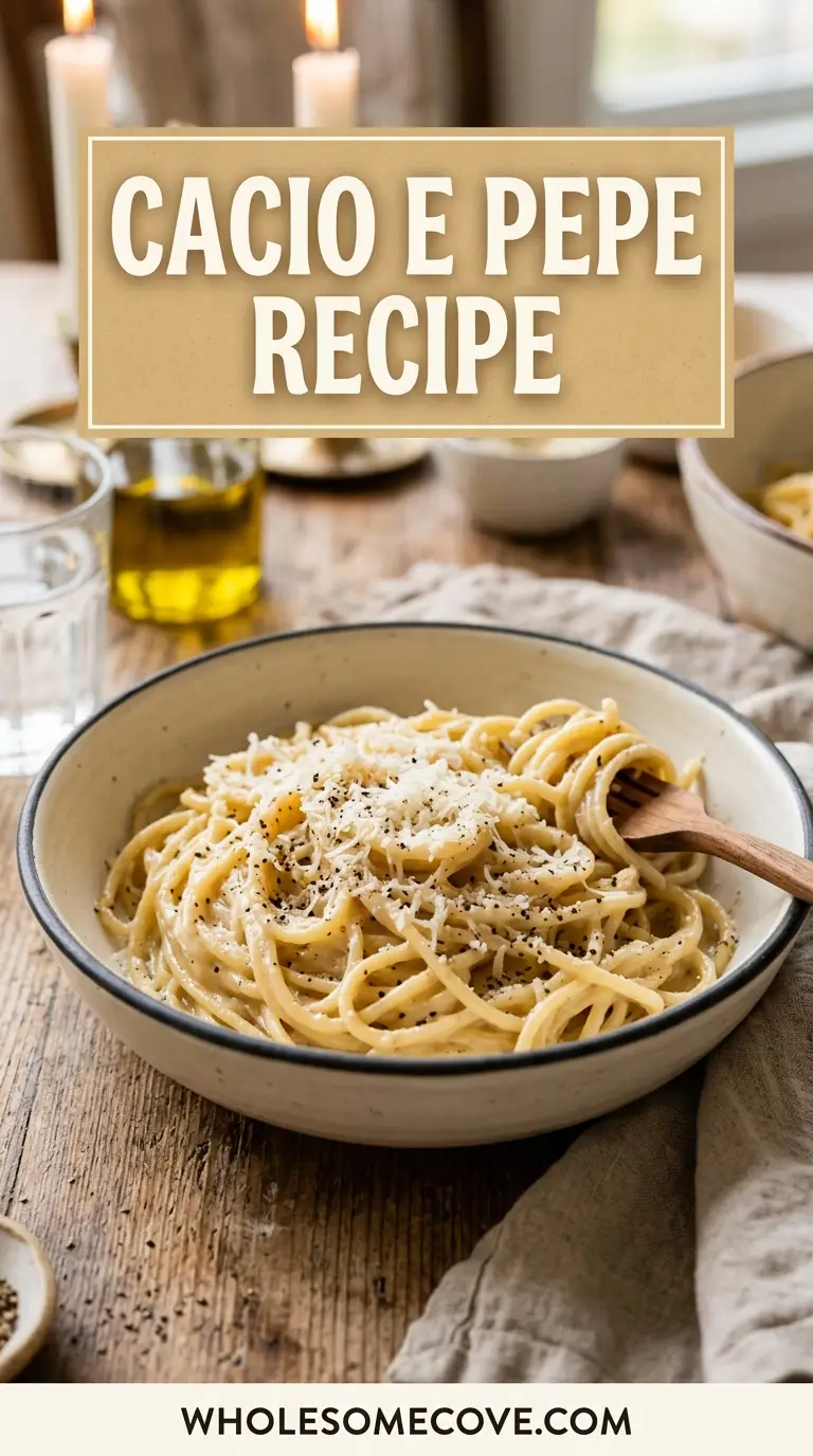 Cacio e Pepe Recipe