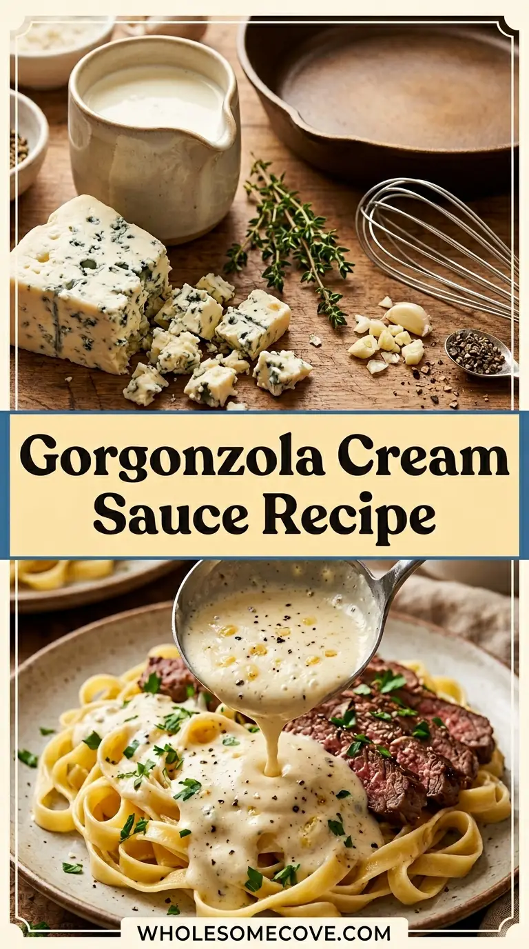 Gorgonzola Cream Sauce Recipe