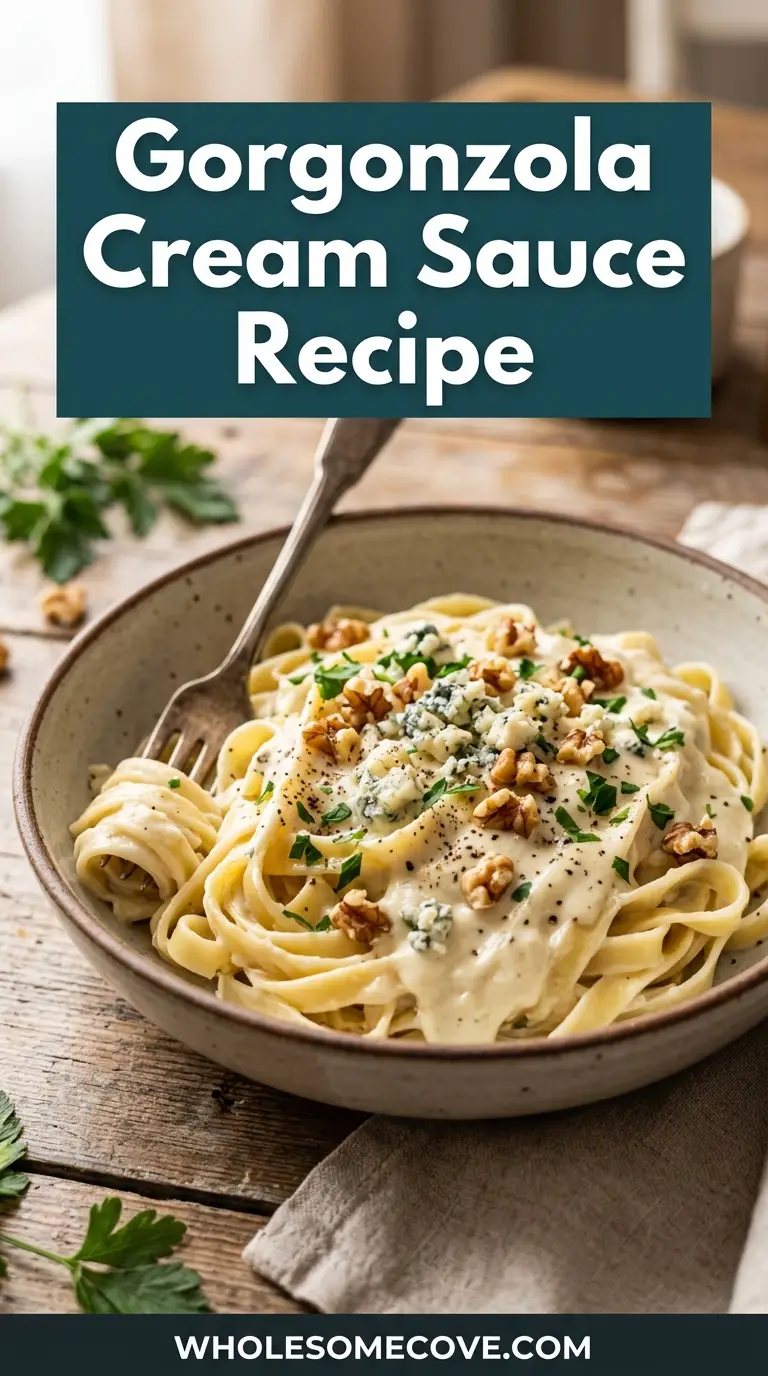 Gorgonzola Cream Sauce Recipe