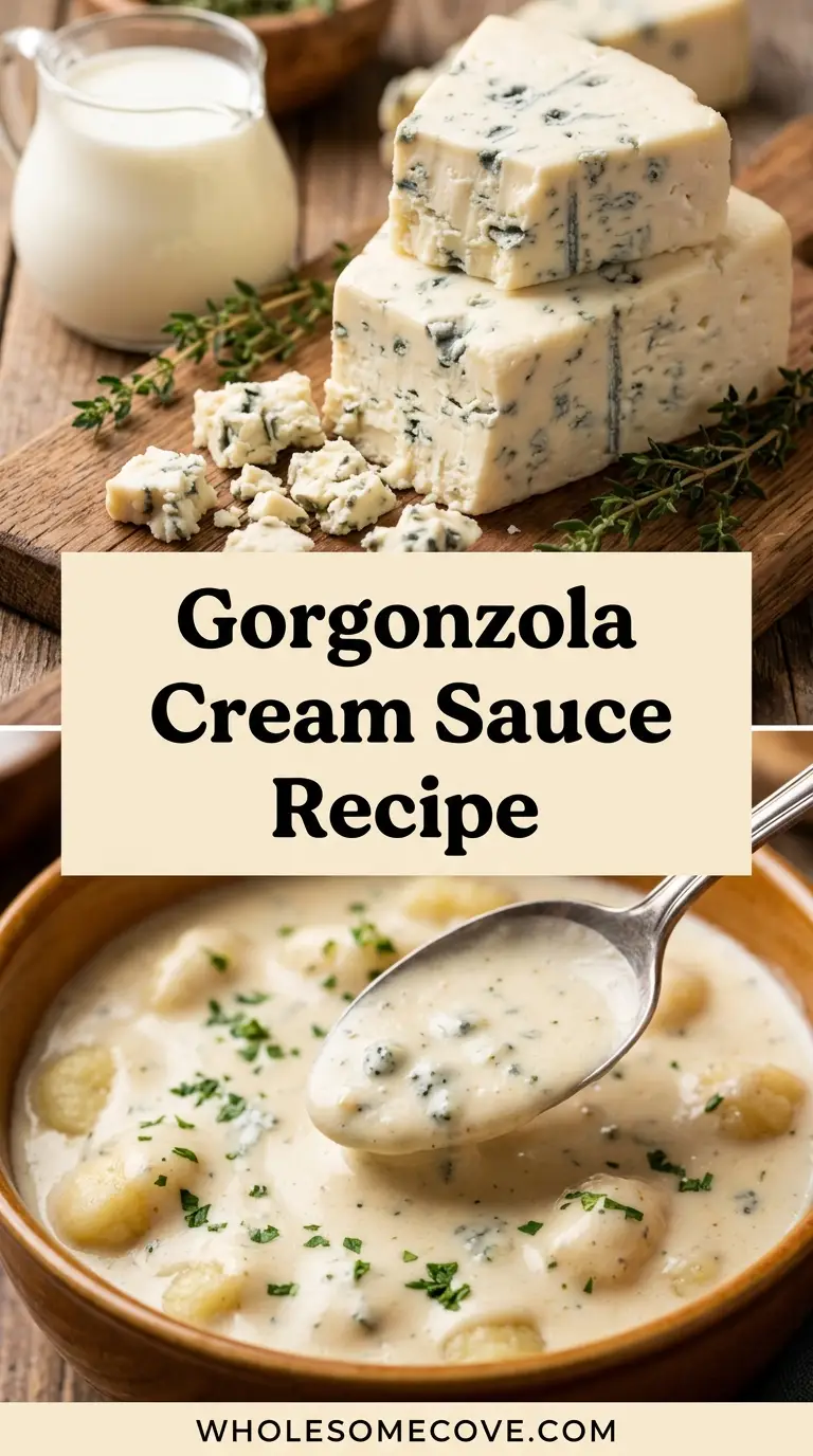 Gorgonzola Cream Sauce Recipe