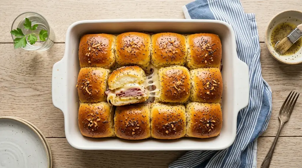Ham and Cheese Sliders Recipe