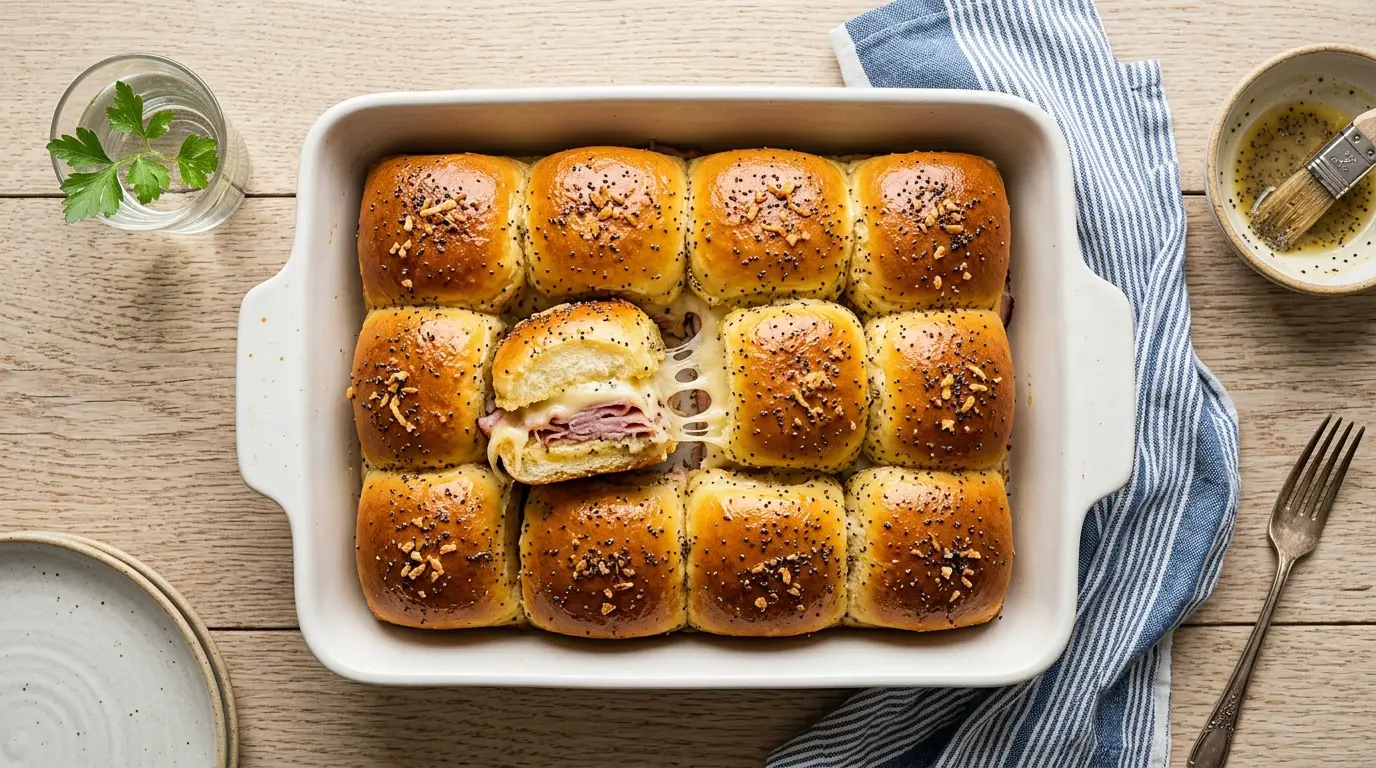 Ham and Cheese Sliders Recipe