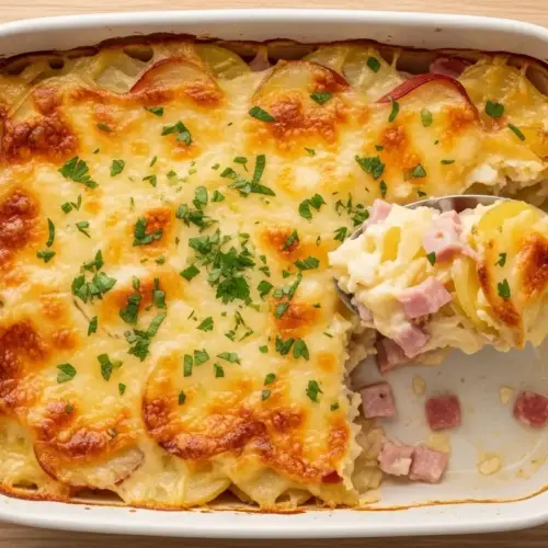 Scalloped Potatoes and Ham Recipe