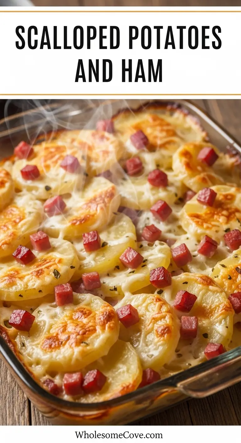 Scalloped Potatoes and Ham Recipe