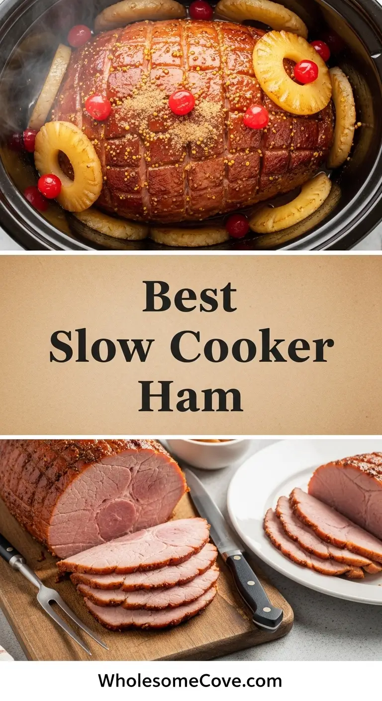 Slow Cooker Ham Recipe