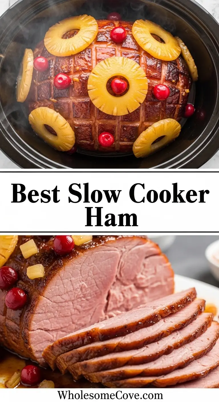 Slow Cooker Ham Recipe