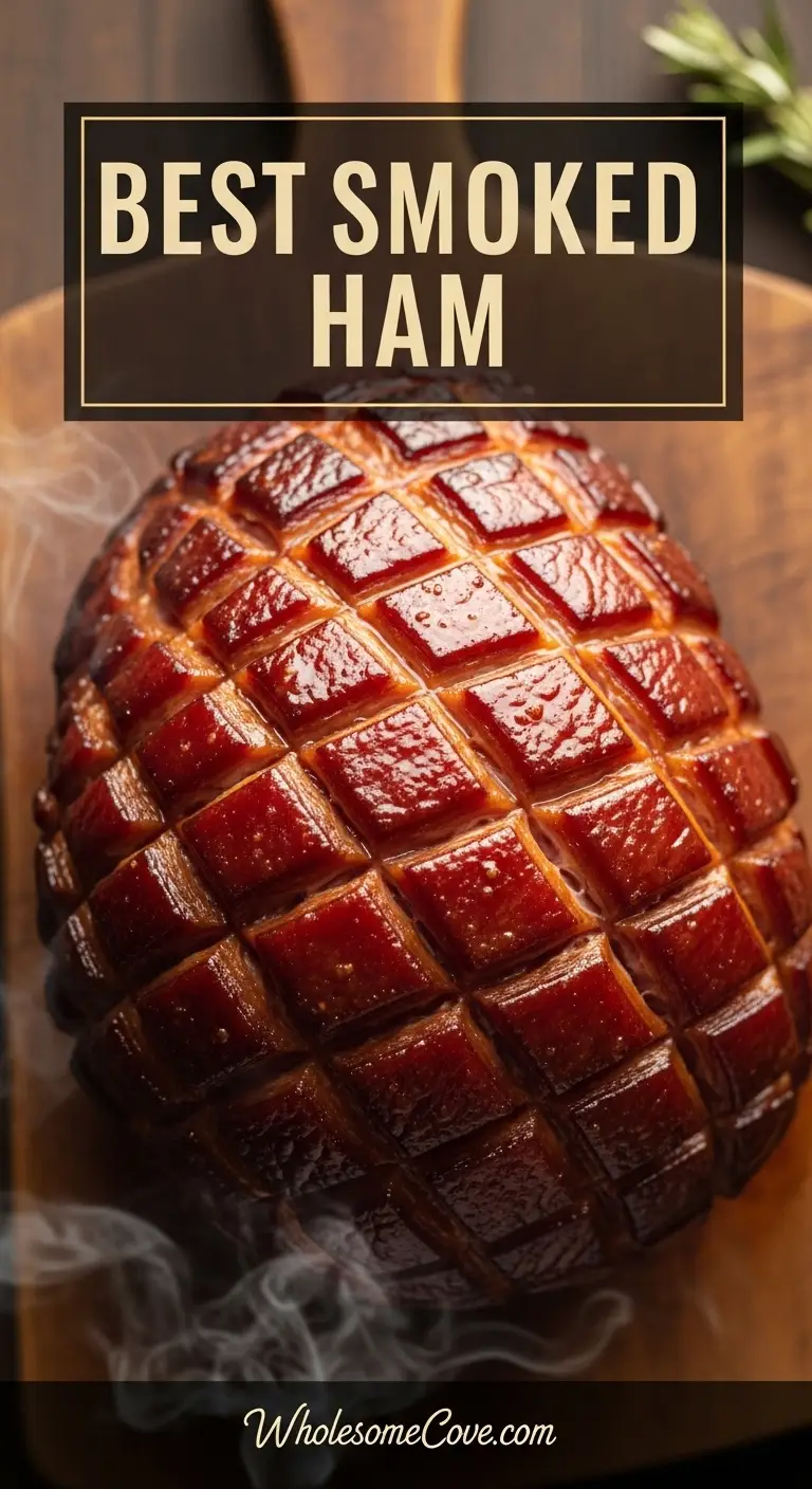 Smoked Ham Recipe with Brown Sugar Glaze