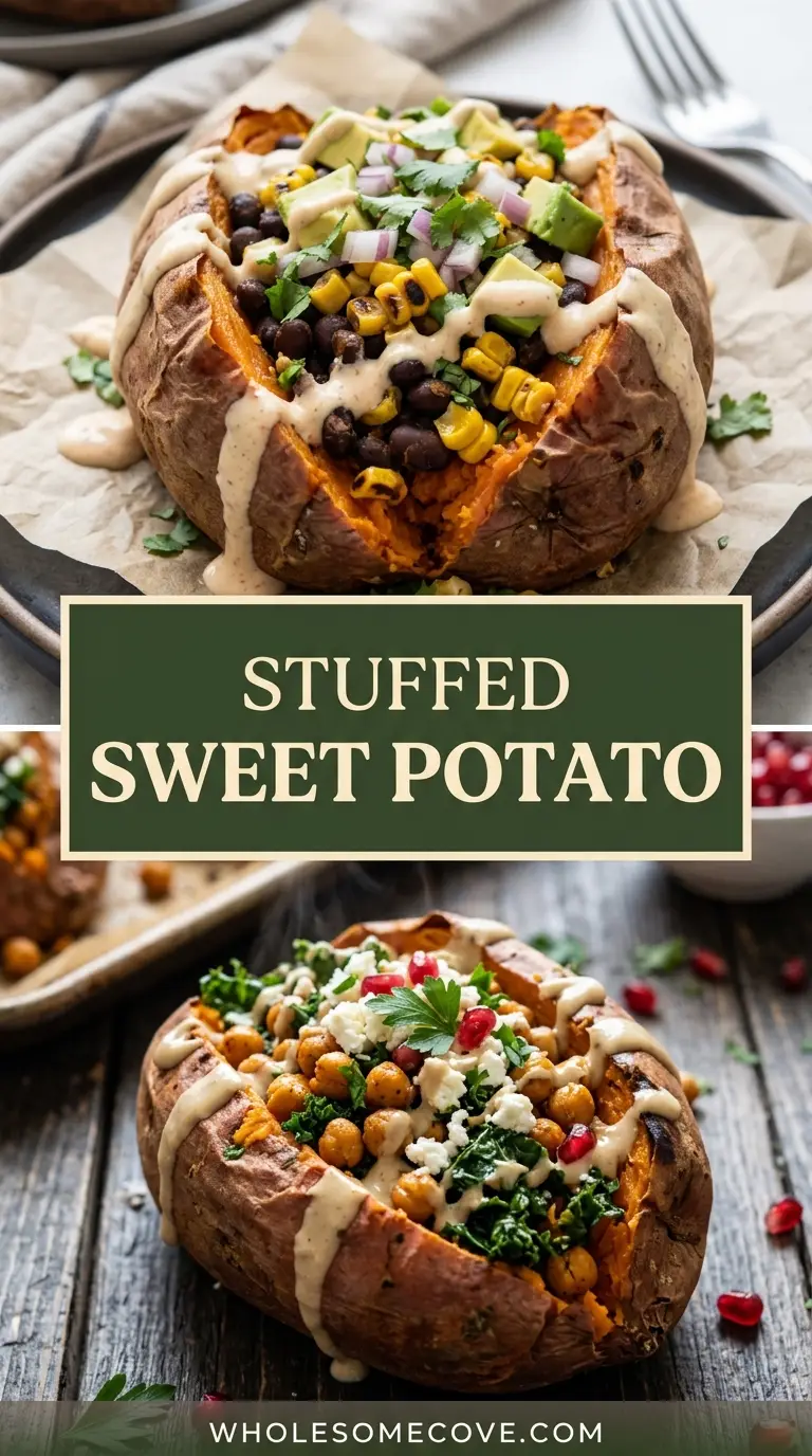 Stuffed Sweet Potato Recipe