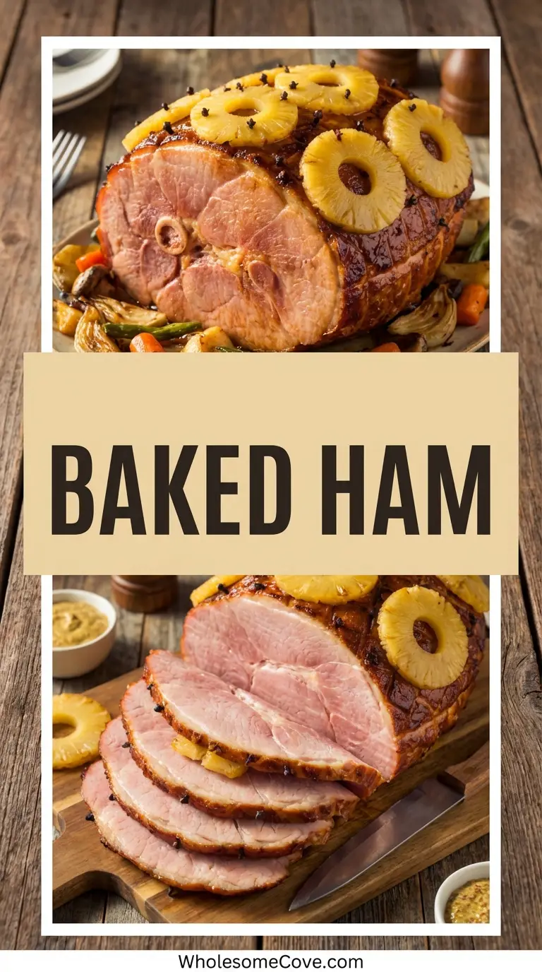 The Best Baked Ham Recipe with Brown Sugar Glaze