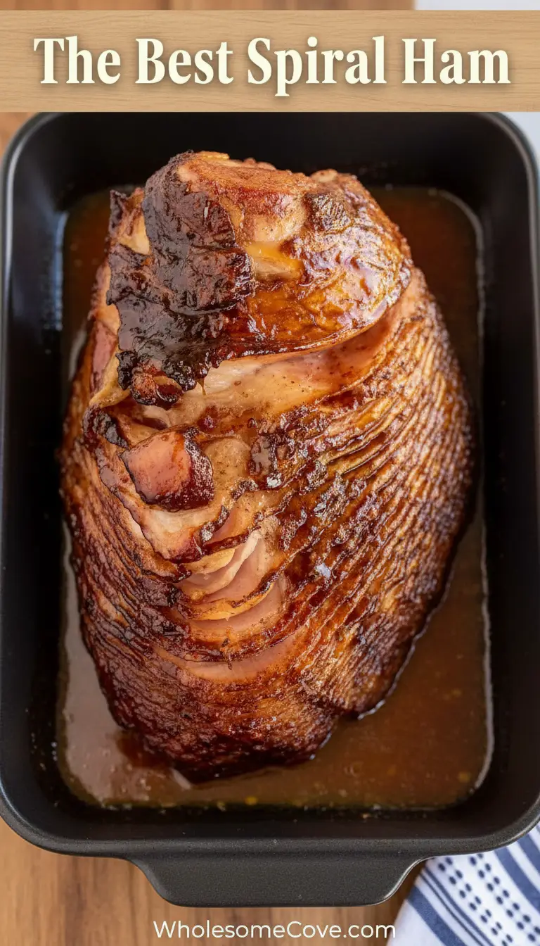 The Best Spiral Ham Recipe with Brown Sugar Glaze