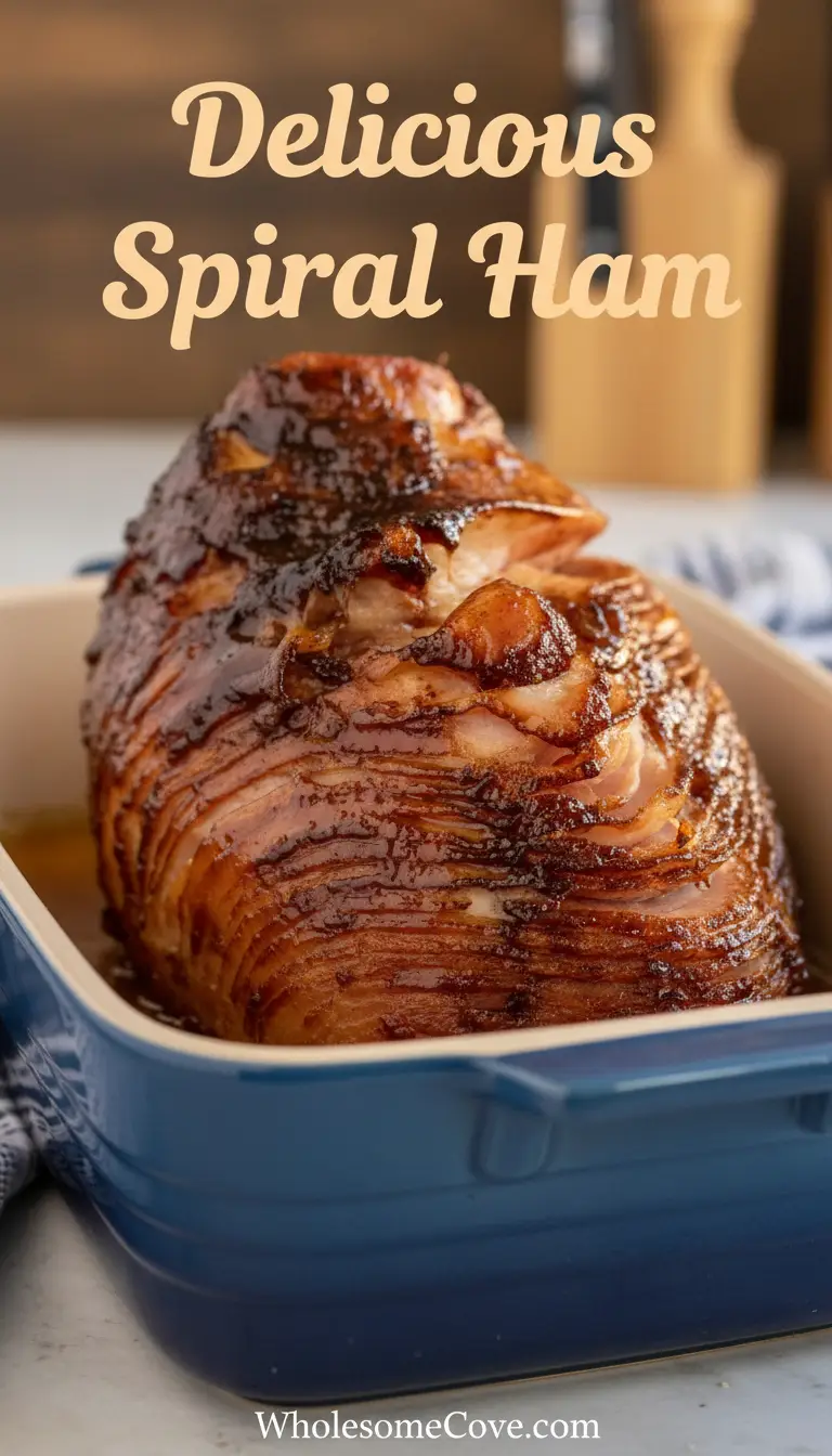 The Best Spiral Ham Recipe with Brown Sugar Glaze