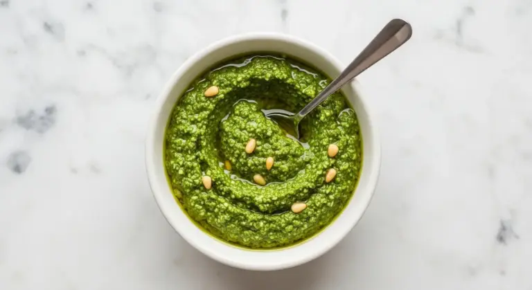 Homemade Basil Pesto Recipe
