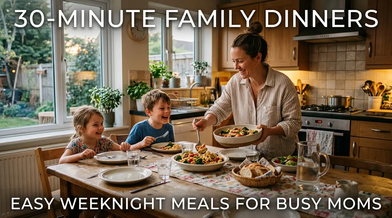 7 Easy 30-Minute Family Dinners for Busy Weeknights