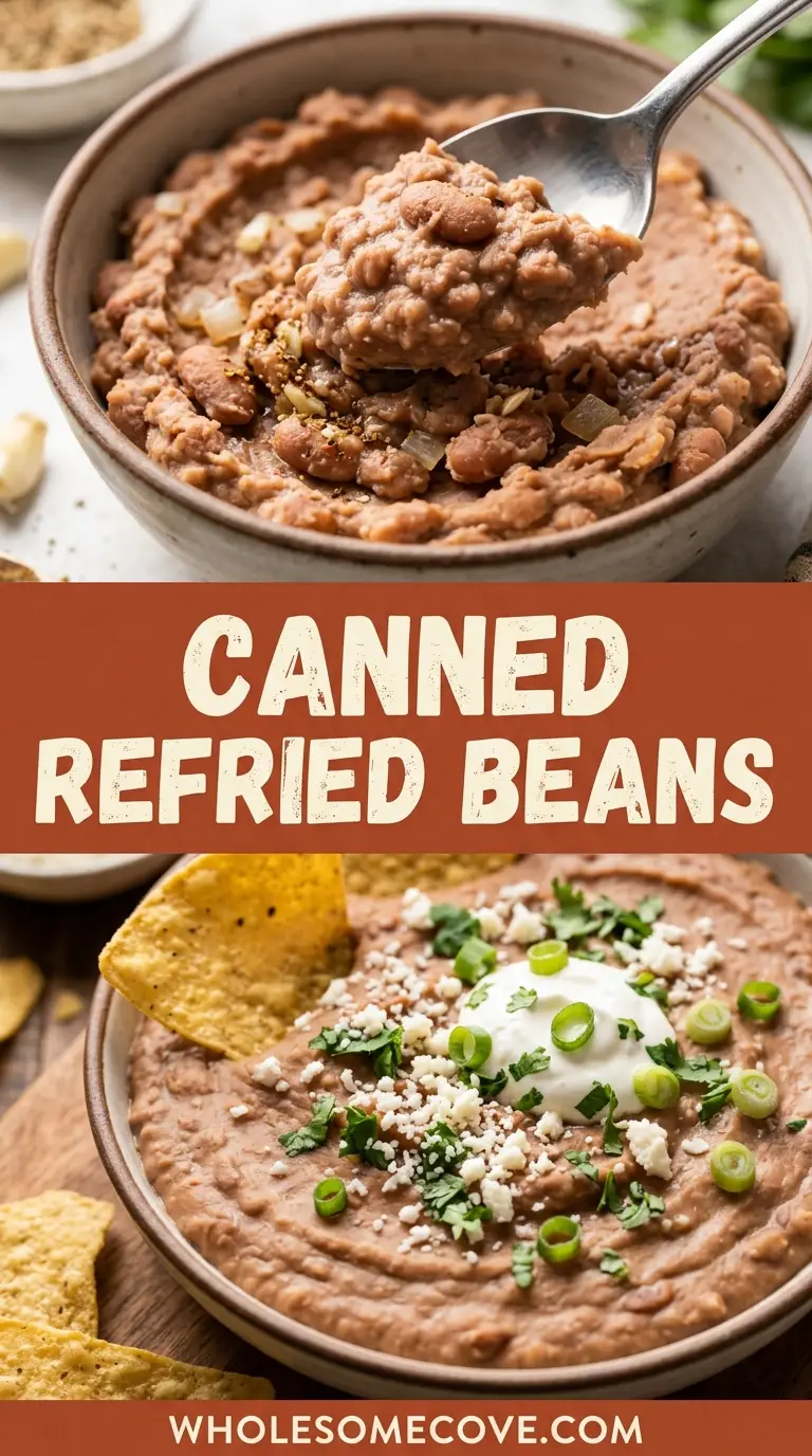 Canned Refried Beans Recipe