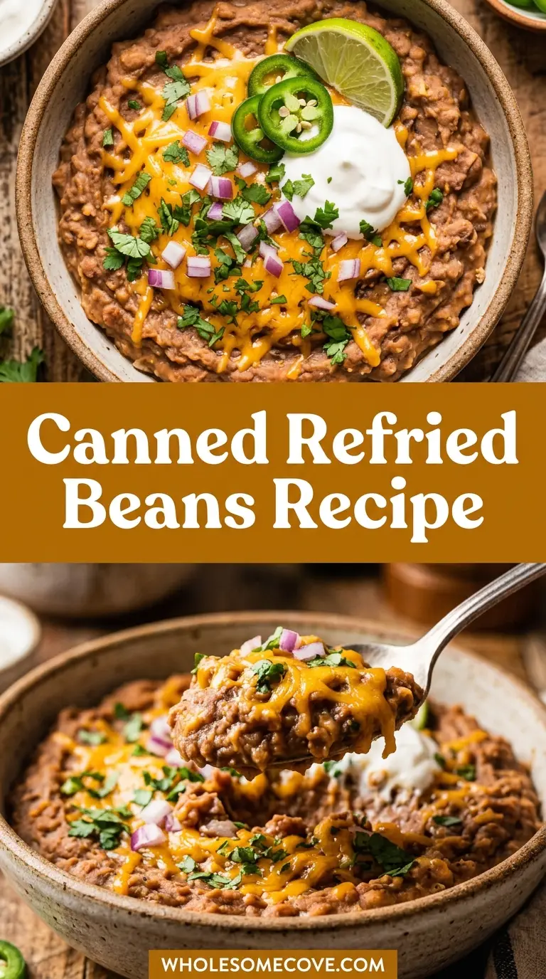 Canned Refried Beans Recipe