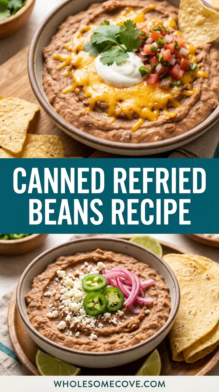 Canned Refried Beans Recipe